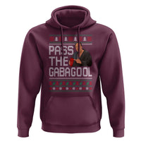 Funny Pass The Gabagool Christmas Hoodie Italian Food Xmas Mafia Movie - Wonder Print Shop