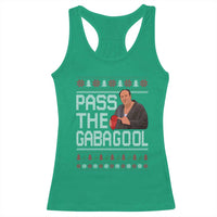 Funny Pass The Gabagool Christmas Racerback Tank Top Italian Food Xmas Mafia Movie - Wonder Print Shop
