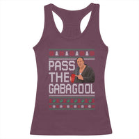 Funny Pass The Gabagool Christmas Racerback Tank Top Italian Food Xmas Mafia Movie - Wonder Print Shop