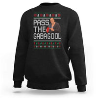 Funny Pass The Gabagool Christmas Sweatshirt Italian Food Xmas Mafia Movie - Wonder Print Shop