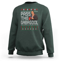 Funny Pass The Gabagool Christmas Sweatshirt Italian Food Xmas Mafia Movie - Wonder Print Shop