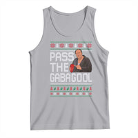 Funny Pass The Gabagool Christmas Tank Top Italian Food Xmas Mafia Movie - Wonder Print Shop