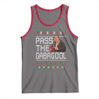 Funny Pass The Gabagool Christmas Tank Top Italian Food Xmas Mafia Movie - Wonder Print Shop