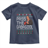 Funny Pass The Gabagool Christmas Toddler T Shirt Italian Food Xmas Mafia Movie - Wonder Print Shop