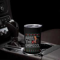 Funny Pass The Gabagool Christmas Tumbler Cup Italian Food Xmas Mafia Movie - Wonder Print Shop