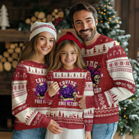 Funny RPG Gamer Crying Is A Free Action Ugly Christmas Sweater Vintage D20 Side Quests Tabletop - Wonder Print Shop