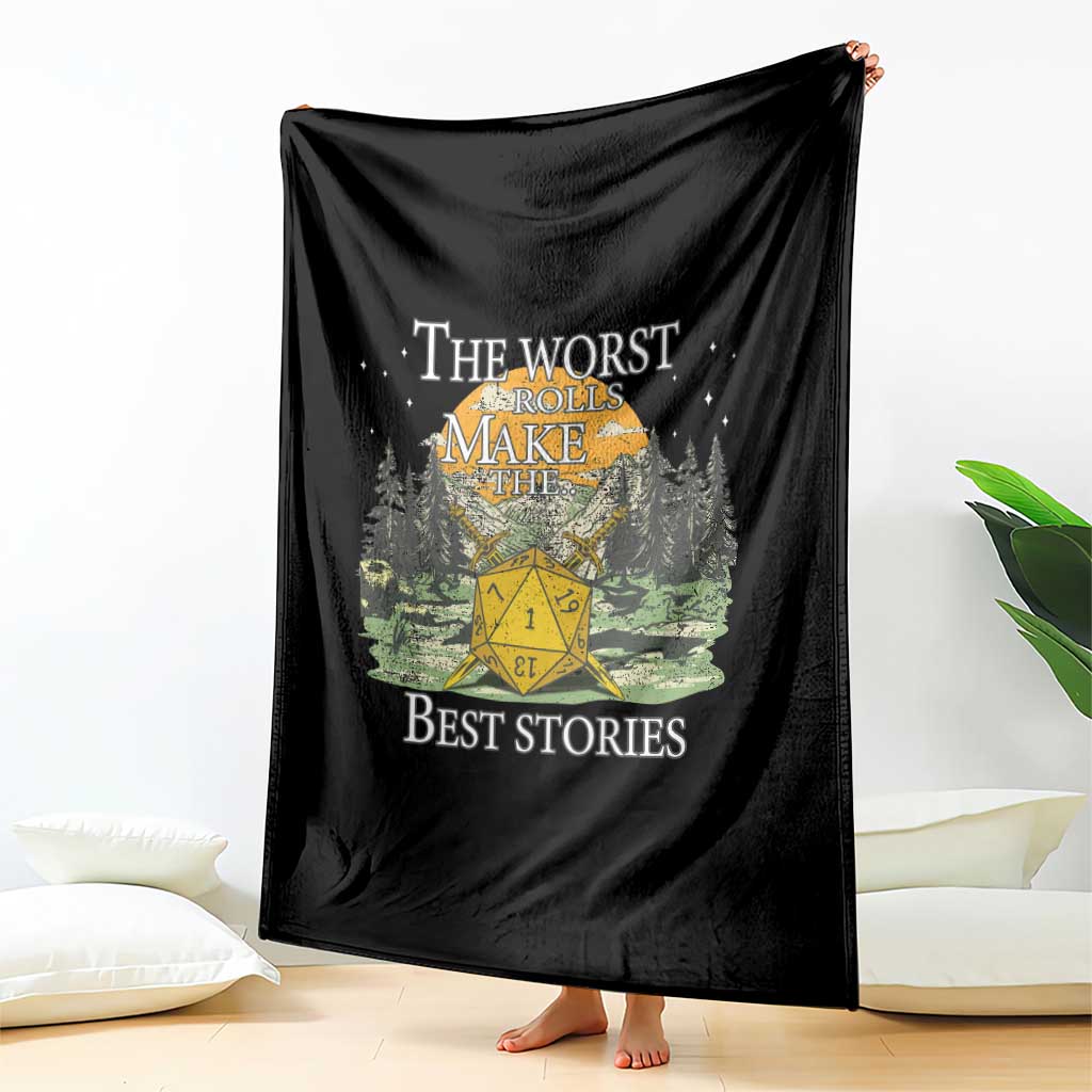 Not All Those Who Wander Are Lost Nevermind Throw Blanket Funny RPG Parody Gamer - Wonder Print Shop