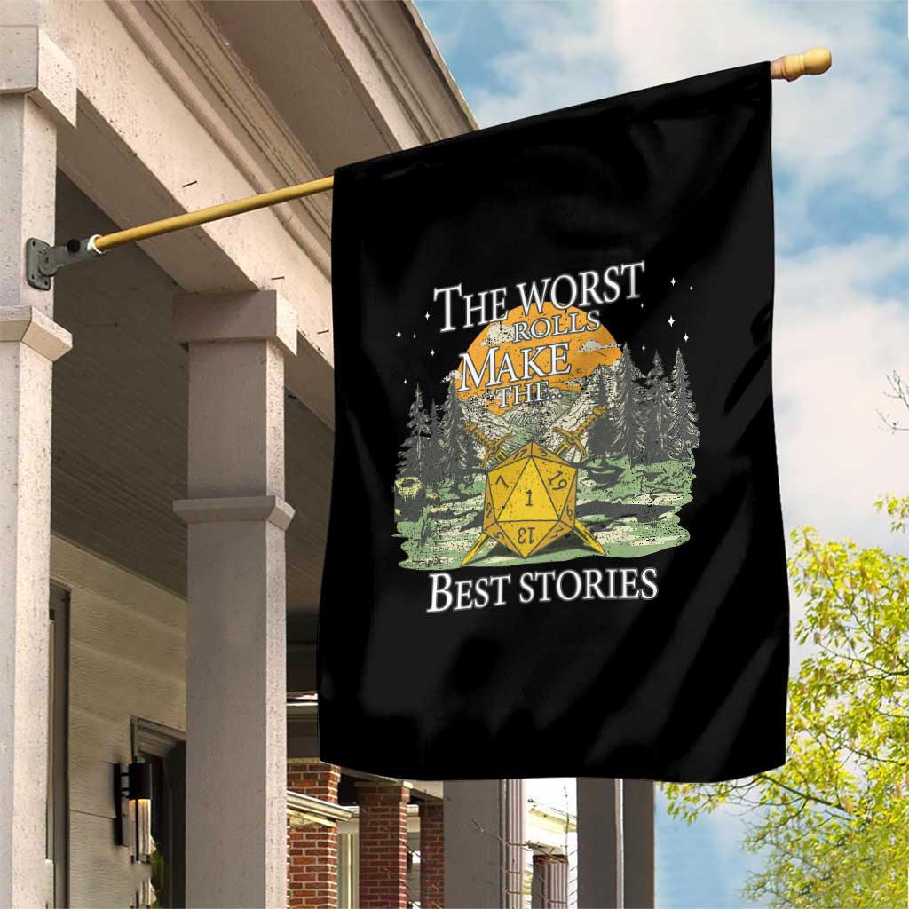 Not All Those Who Wander Are Lost Nevermind Garden Flag Funny RPG Parody Gamer - Wonder Print Shop