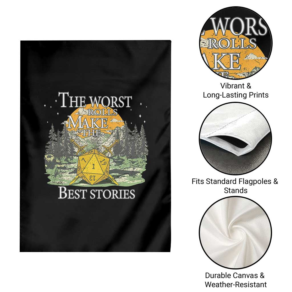 Not All Those Who Wander Are Lost Nevermind Garden Flag Funny RPG Parody Gamer - Wonder Print Shop