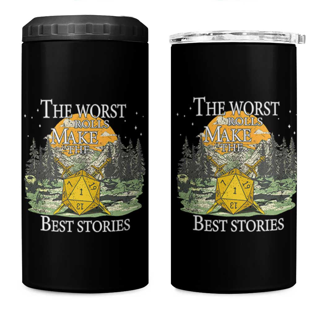 Not All Those Who Wander Are Lost Nevermind 4 in 1 Can Cooler Tumbler Funny RPG Parody Gamer - Wonder Print Shop