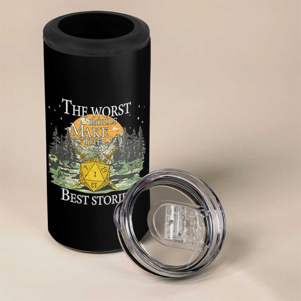 Not All Those Who Wander Are Lost Nevermind 4 in 1 Can Cooler Tumbler Funny RPG Parody Gamer - Wonder Print Shop