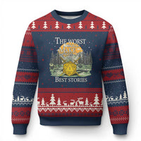 Not All Those Who Wander Are Lost Nevermind Ugly Christmas Sweater Funny RPG Parody Gamer - Wonder Print Shop