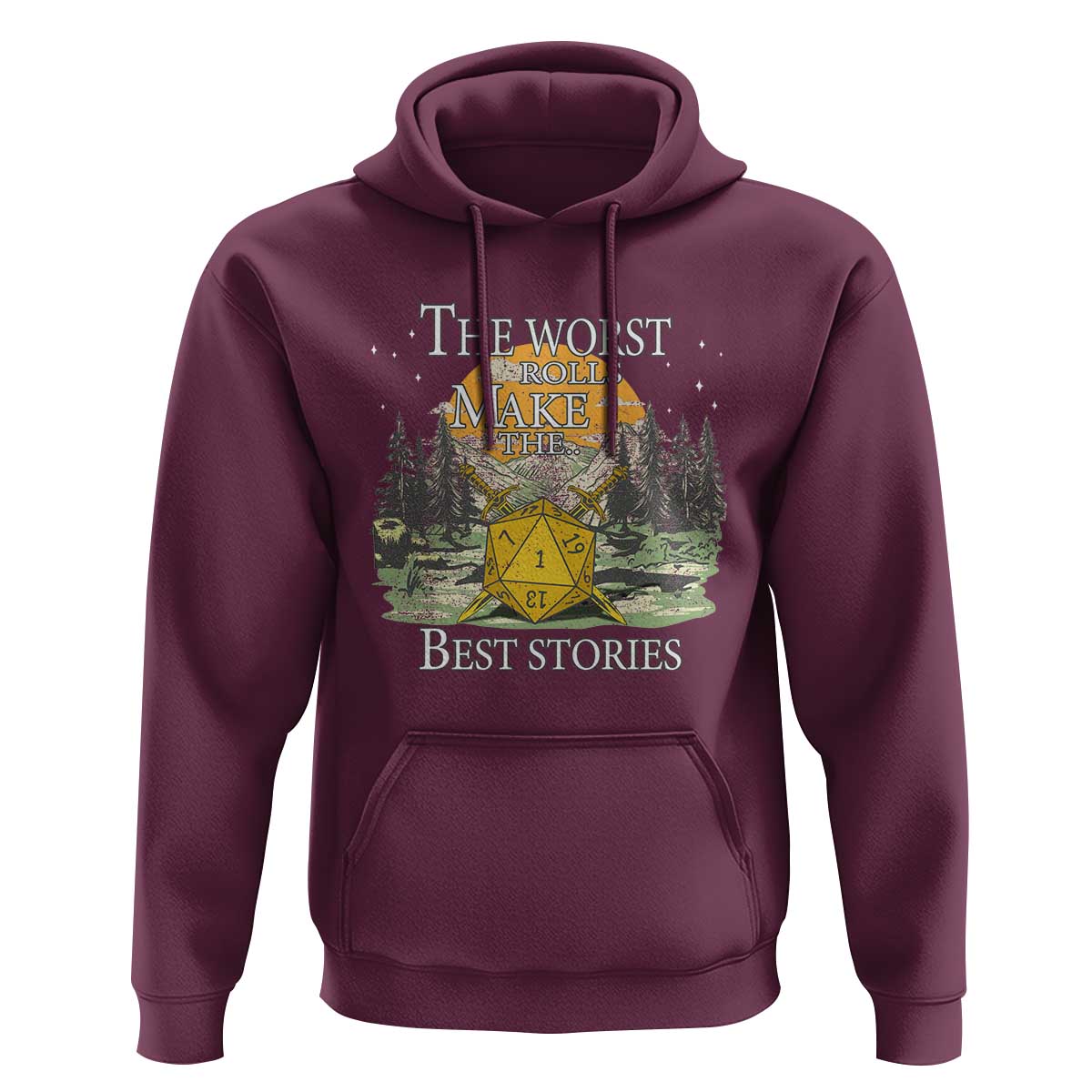 Not All Those Who Wander Are Lost Nevermind Hoodie Funny RPG Parody Gamer - Wonder Print Shop