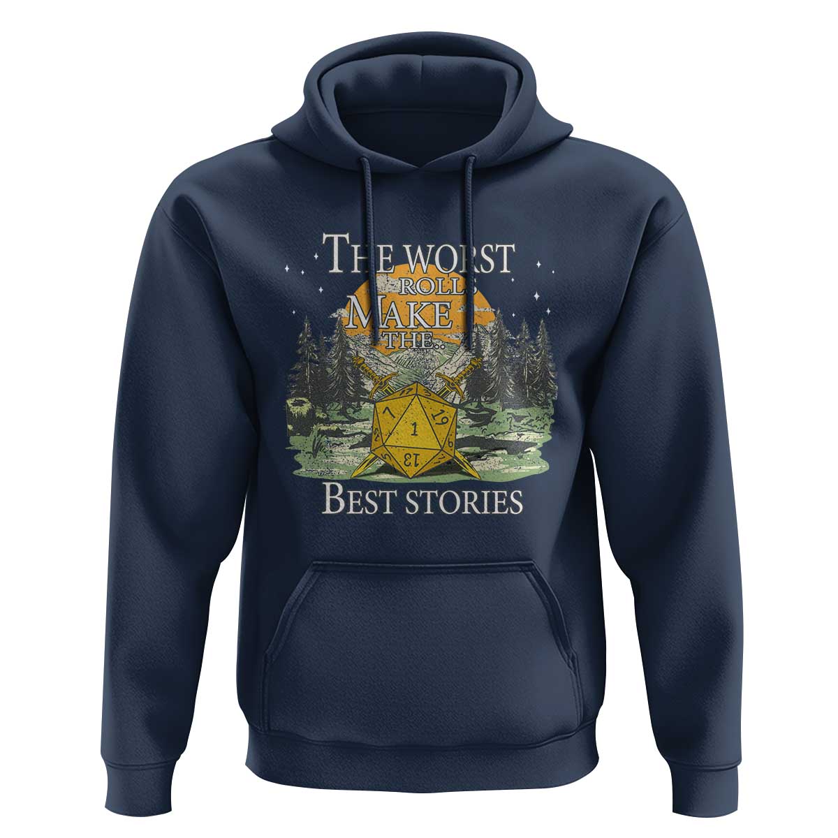 Not All Those Who Wander Are Lost Nevermind Hoodie Funny RPG Parody Gamer - Wonder Print Shop