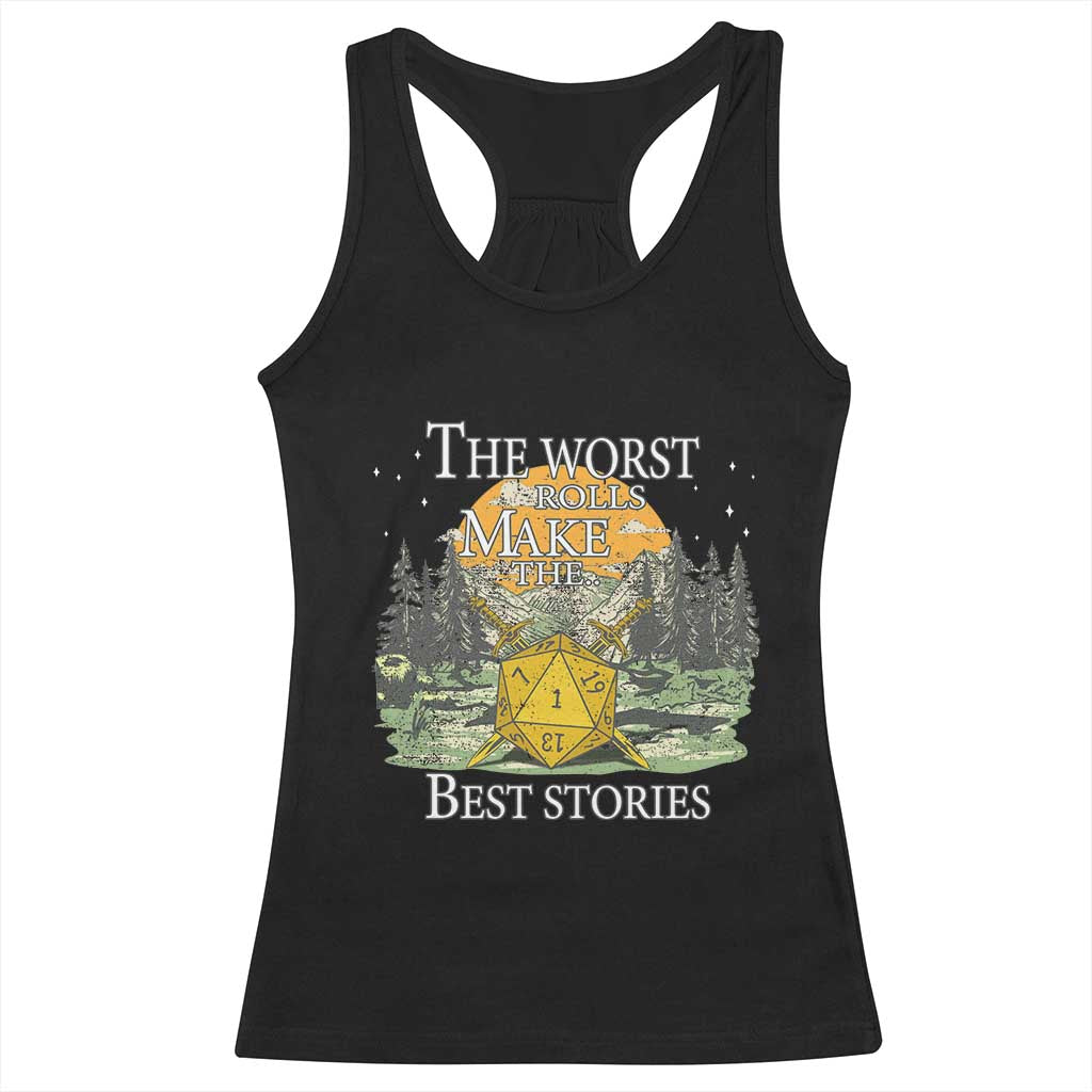 Not All Those Who Wander Are Lost Nevermind Racerback Tank Top Funny RPG Parody Gamer - Wonder Print Shop
