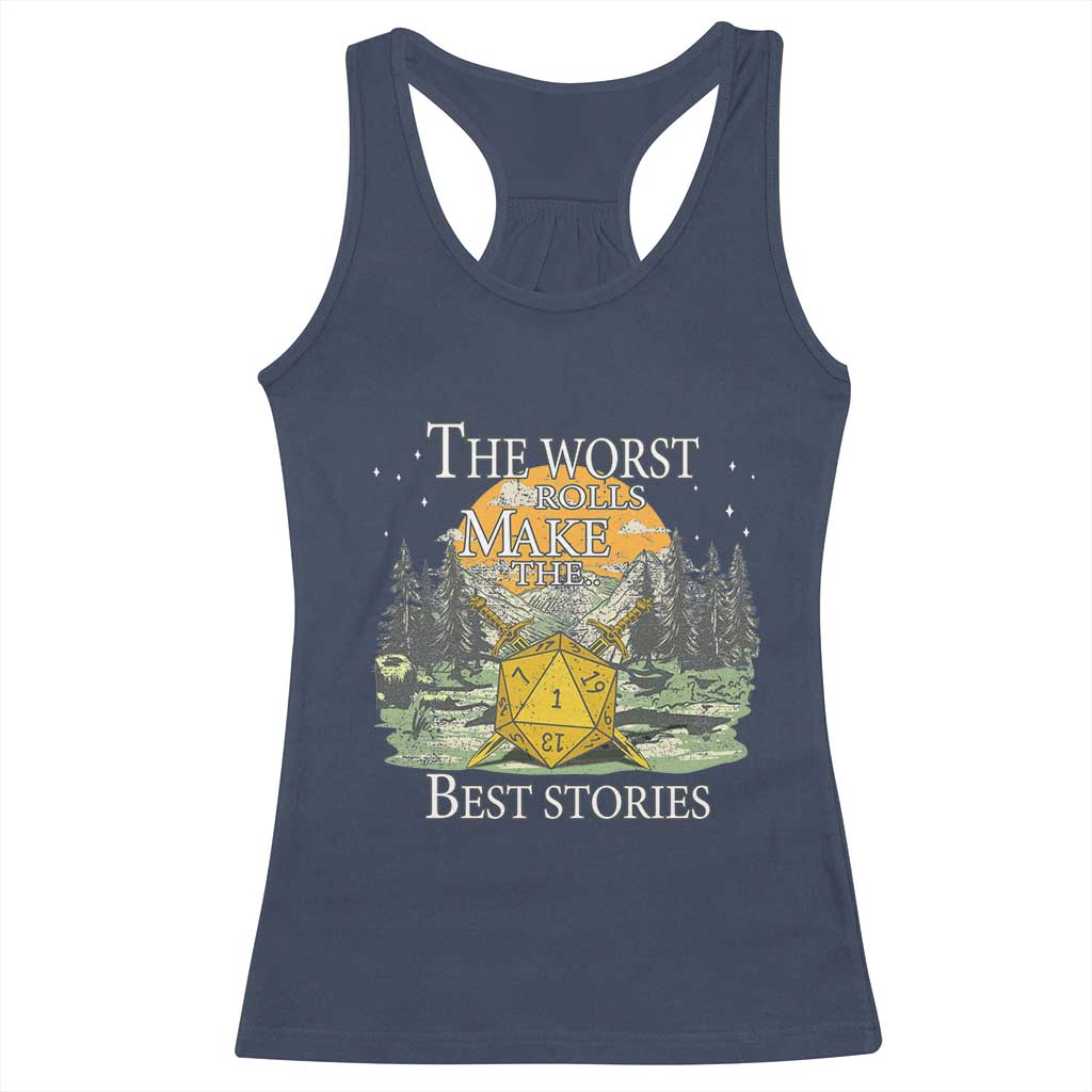 Not All Those Who Wander Are Lost Nevermind Racerback Tank Top Funny RPG Parody Gamer - Wonder Print Shop