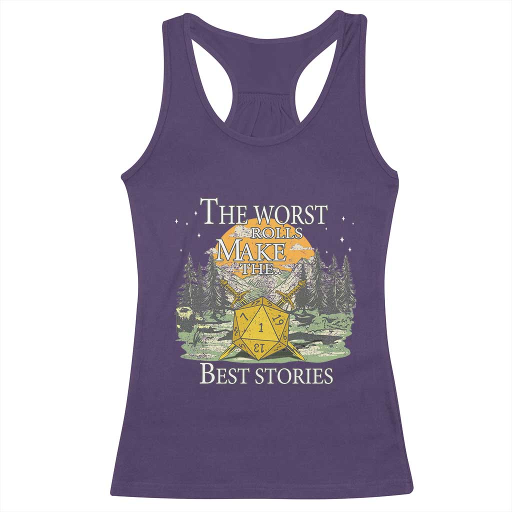Not All Those Who Wander Are Lost Nevermind Racerback Tank Top Funny RPG Parody Gamer - Wonder Print Shop