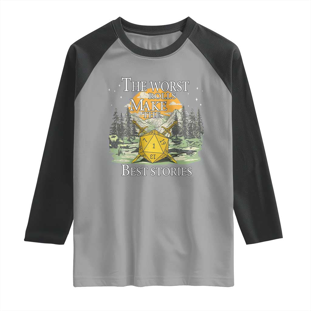 Not All Those Who Wander Are Lost Nevermind Raglan Shirt Funny RPG Parody Gamer - Wonder Print Shop
