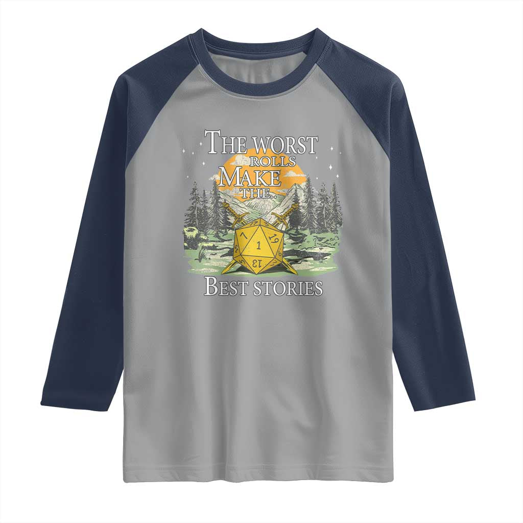 Not All Those Who Wander Are Lost Nevermind Raglan Shirt Funny RPG Parody Gamer - Wonder Print Shop