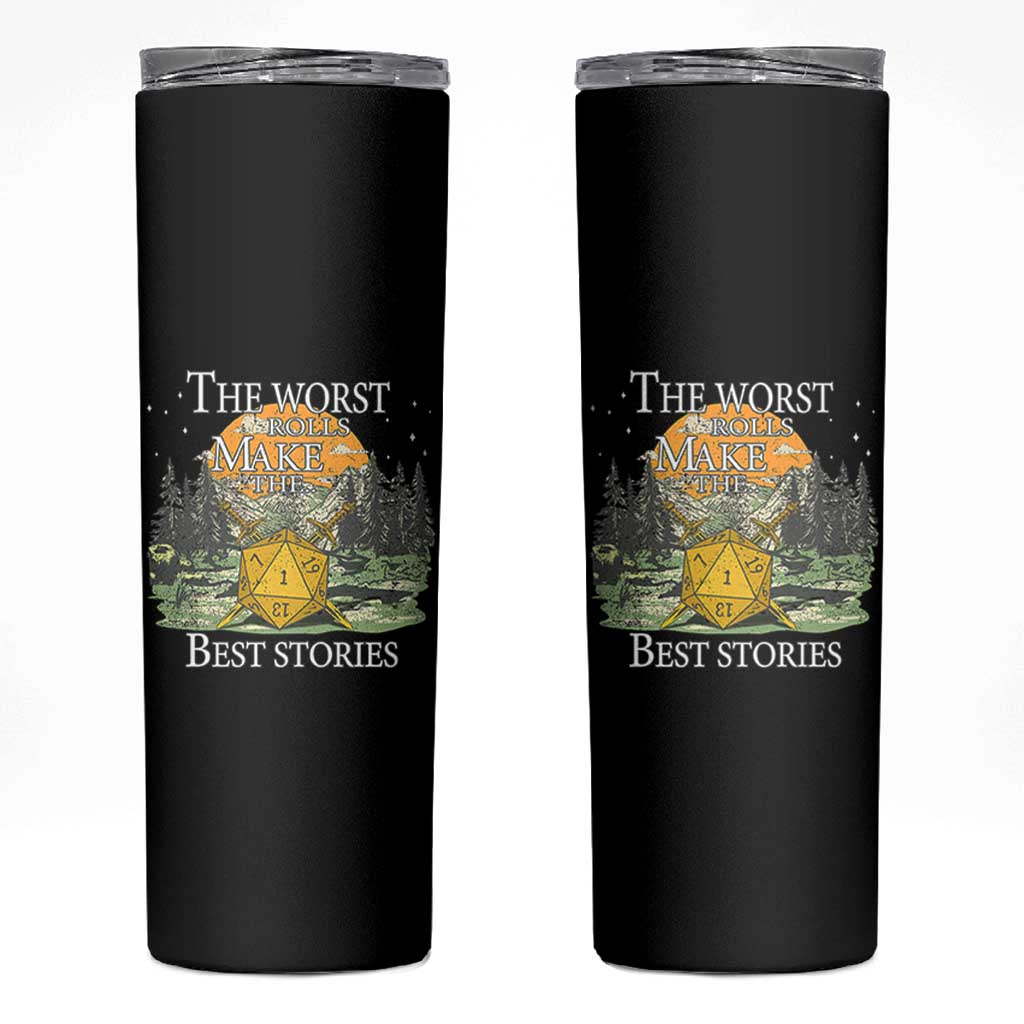 Not All Those Who Wander Are Lost Nevermind Skinny Tumbler Funny RPG Parody Gamer - Wonder Print Shop