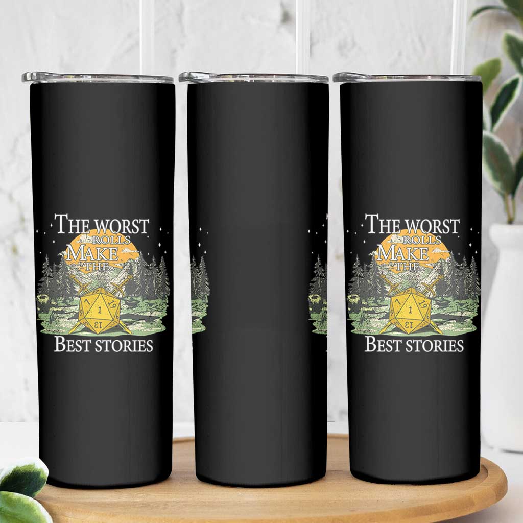 Not All Those Who Wander Are Lost Nevermind Skinny Tumbler Funny RPG Parody Gamer - Wonder Print Shop