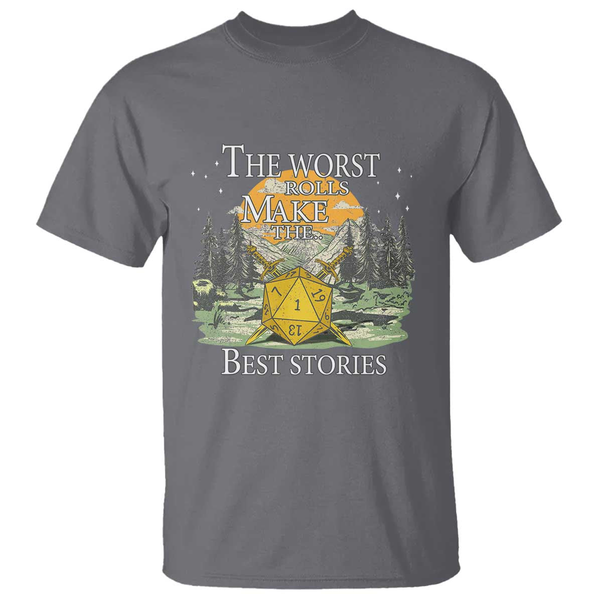Not All Those Who Wander Are Lost Nevermind T Shirt Funny RPG Parody Gamer - Wonder Print Shop
