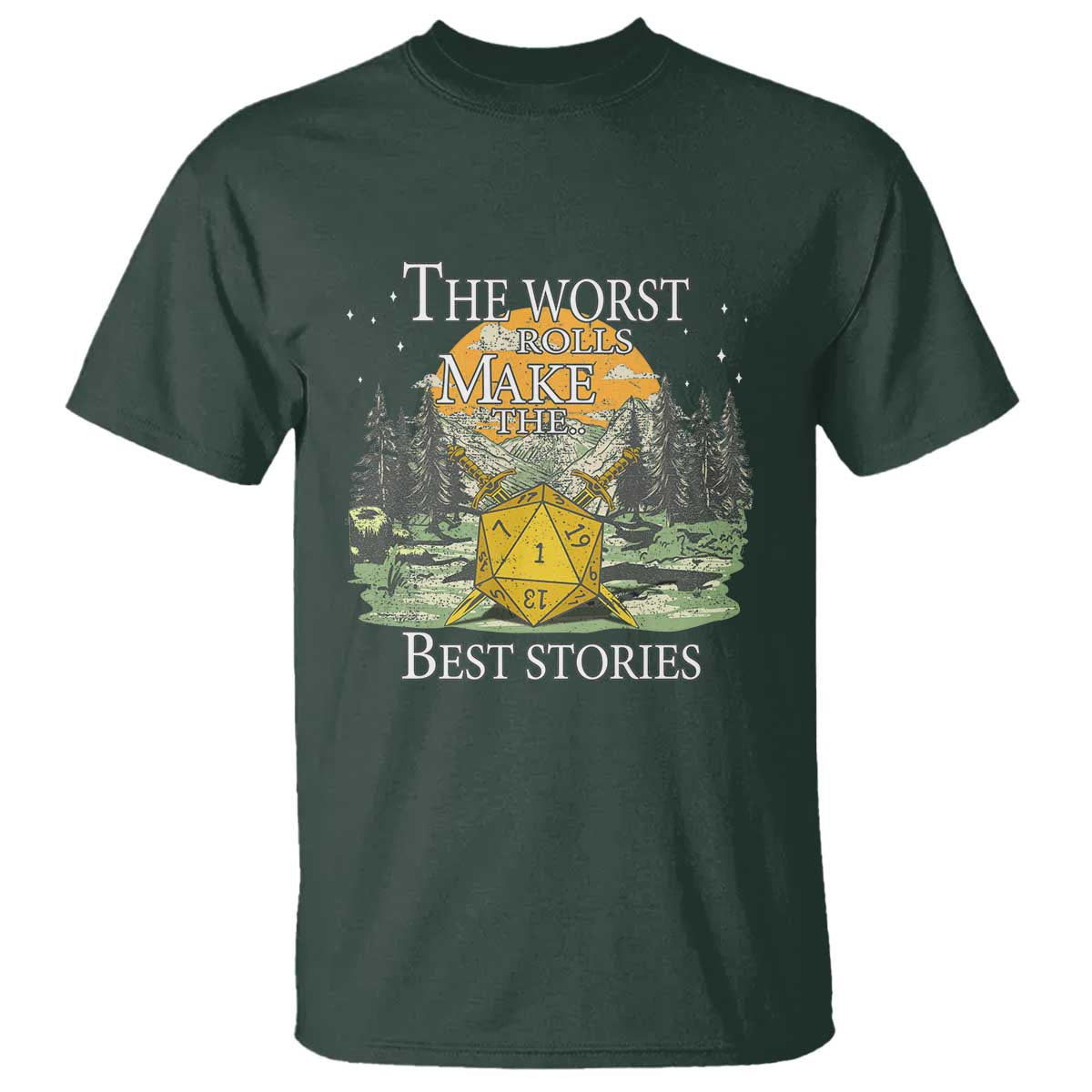 Not All Those Who Wander Are Lost Nevermind T Shirt Funny RPG Parody Gamer - Wonder Print Shop