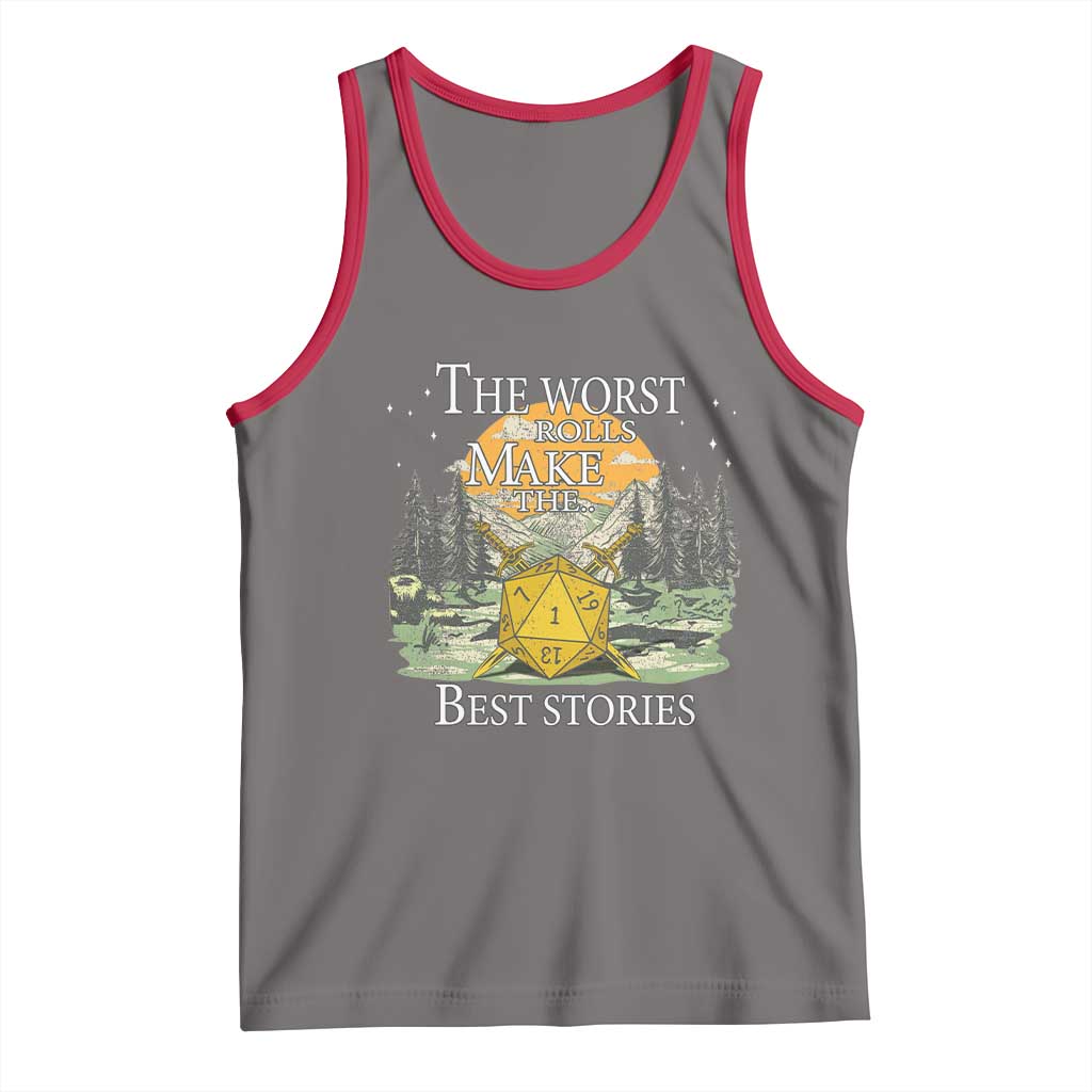Not All Those Who Wander Are Lost Nevermind Tank Top Funny RPG Parody Gamer - Wonder Print Shop