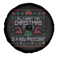 All I Want For Christmas Is A New President Spare Tire Cover Funny Xmas Political Satire - Wonder Print Shop