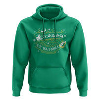 Funny Fly You Fools Christmas Hoodie Fantasy Movie Wizard Santa Sleigh - Wonder Print Shop