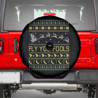 Funny Fly You Fools Christmas Spare Tire Cover Fantasy Movie Xmas Wizard Santa - Wonder Print Shop