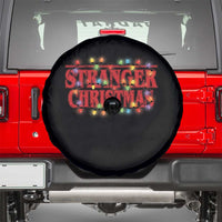 Stranger Christmas Spare Tire Cover Funny Xmas Alphabet Neon Lights Movie - Wonder Print Shop