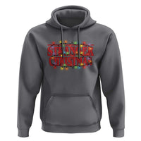 Stranger Christmas Hoodie Funny Xmas Alphabet Neon Lights Movie - Wonder Print Shop