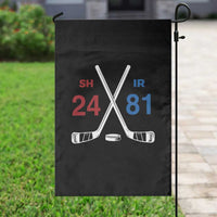 Funny Romance Hockey Garden Flag 24 81 Numbers Sport Ice Hockey Team - Wonder Print Shop