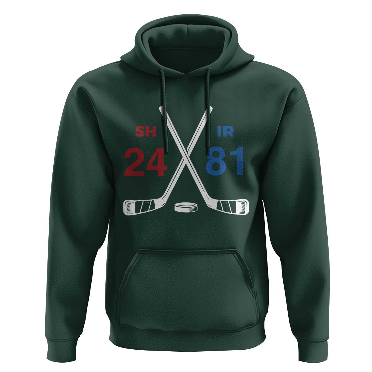 Funny Romance Hockey Hoodie 24 81 Numbers Sport Ice Hockey Team - Wonder Print Shop