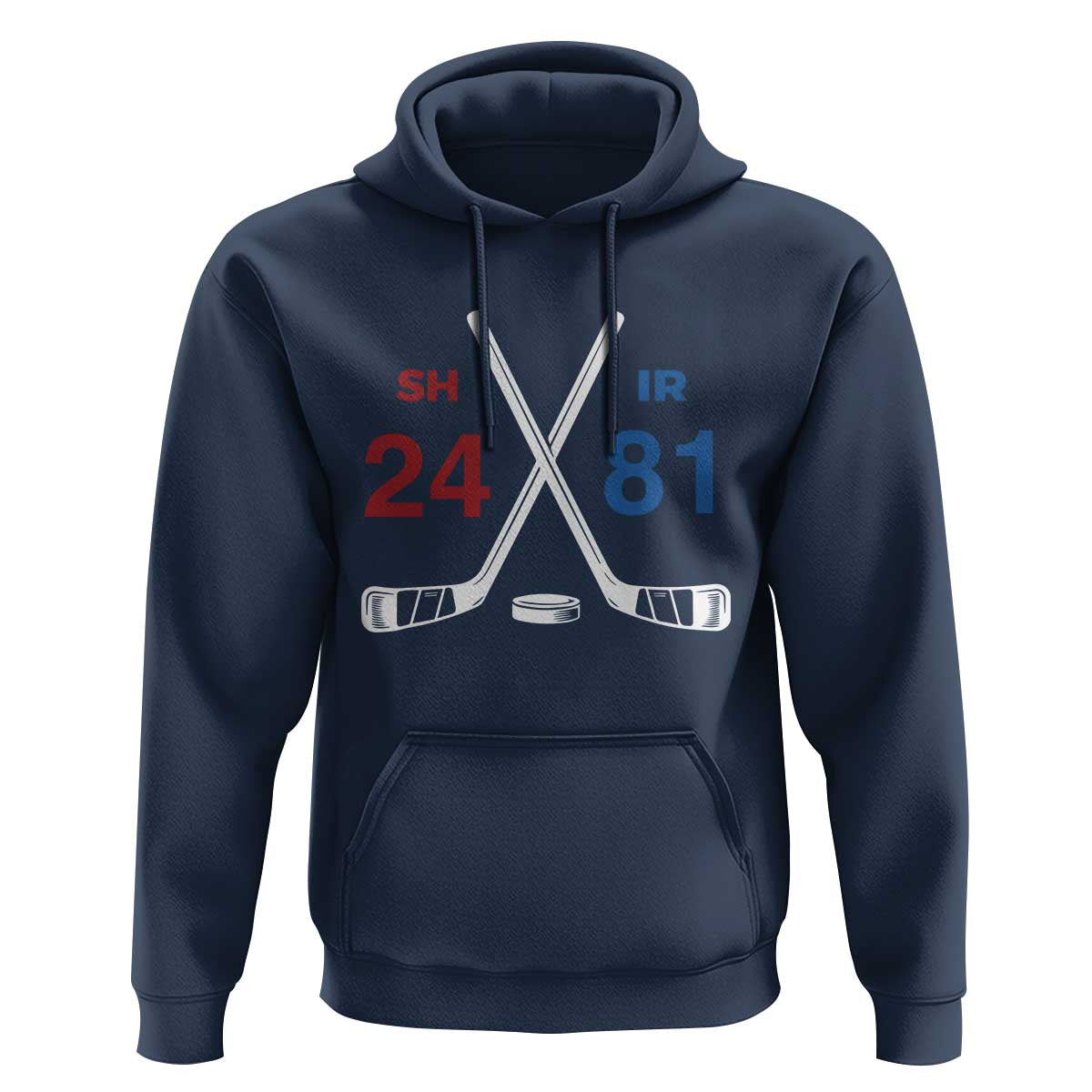 Funny Romance Hockey Hoodie 24 81 Numbers Sport Ice Hockey Team - Wonder Print Shop