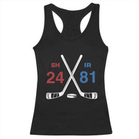 Funny Romance Hockey Racerback Tank Top 24 81 Numbers Sport Ice Hockey Team - Wonder Print Shop