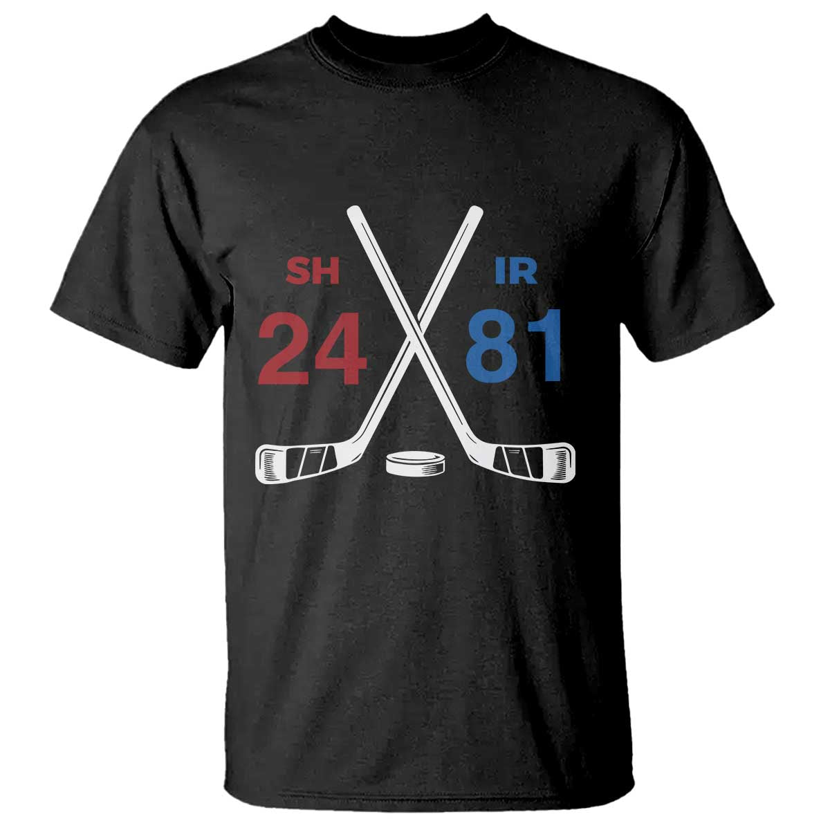 Funny Romance Hockey T Shirt 24 81 Numbers Sport Ice Hockey Team - Wonder Print Shop
