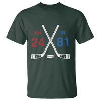 Funny Romance Hockey T Shirt 24 81 Numbers Sport Ice Hockey Team - Wonder Print Shop