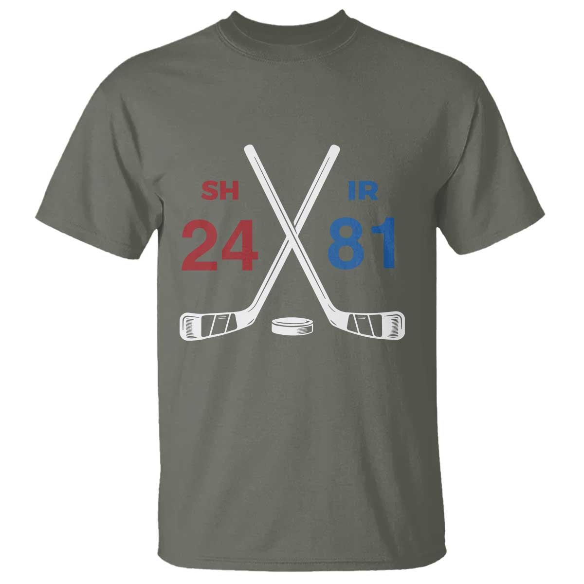 Funny Romance Hockey T Shirt 24 81 Numbers Sport Ice Hockey Team - Wonder Print Shop
