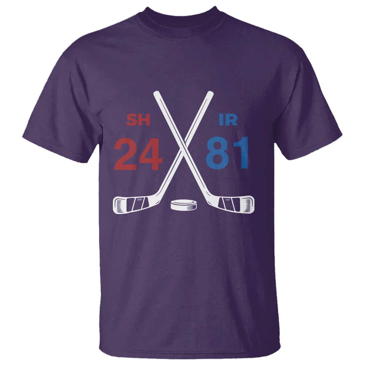 Funny Romance Hockey T Shirt 24 81 Numbers Sport Ice Hockey Team - Wonder Print Shop