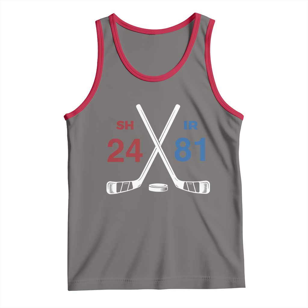 Funny Romance Hockey Tank Top 24 81 Numbers Sport Ice Hockey Team - Wonder Print Shop