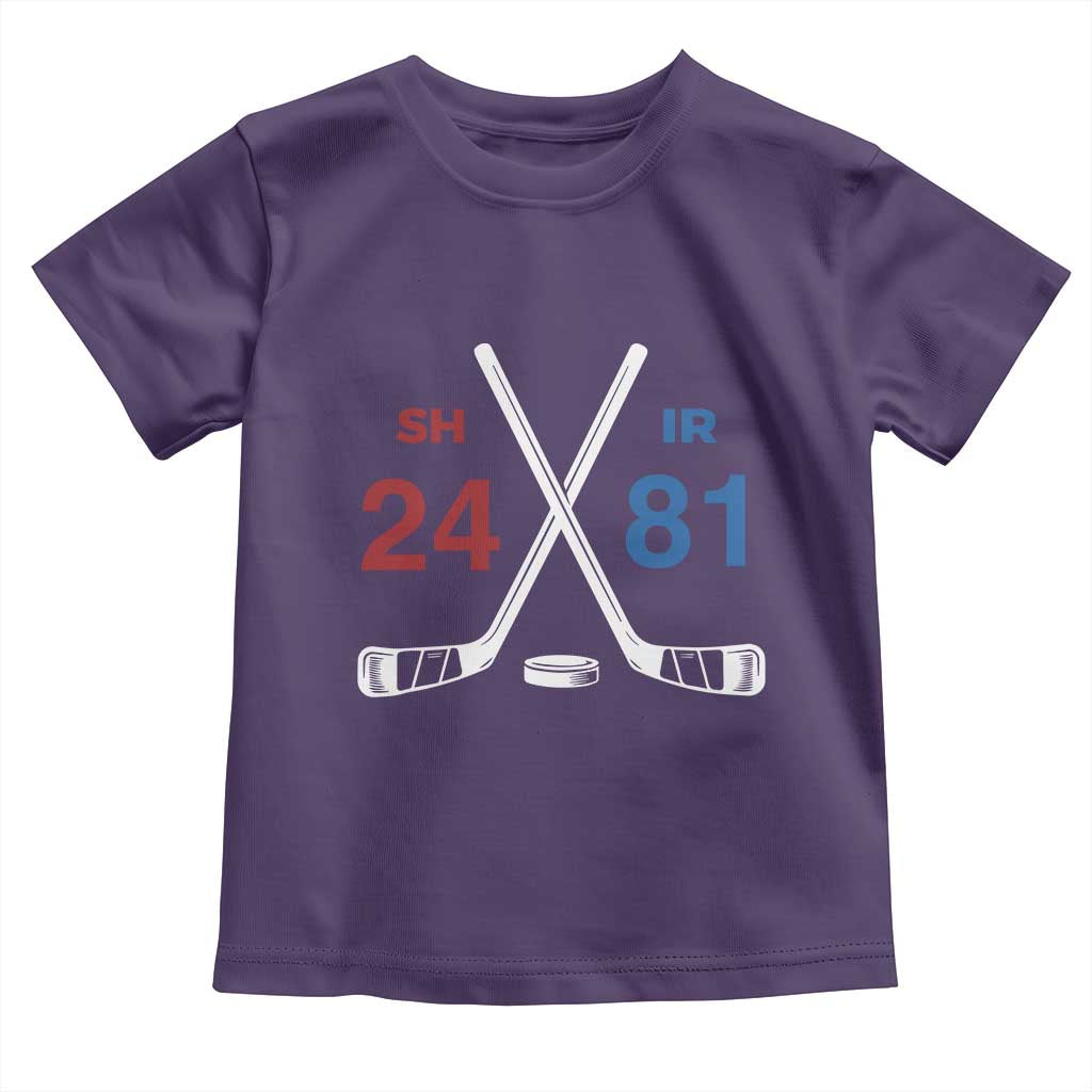 Funny Romance Hockey Toddler T Shirt 24 81 Numbers Sport Ice Hockey Team - Wonder Print Shop