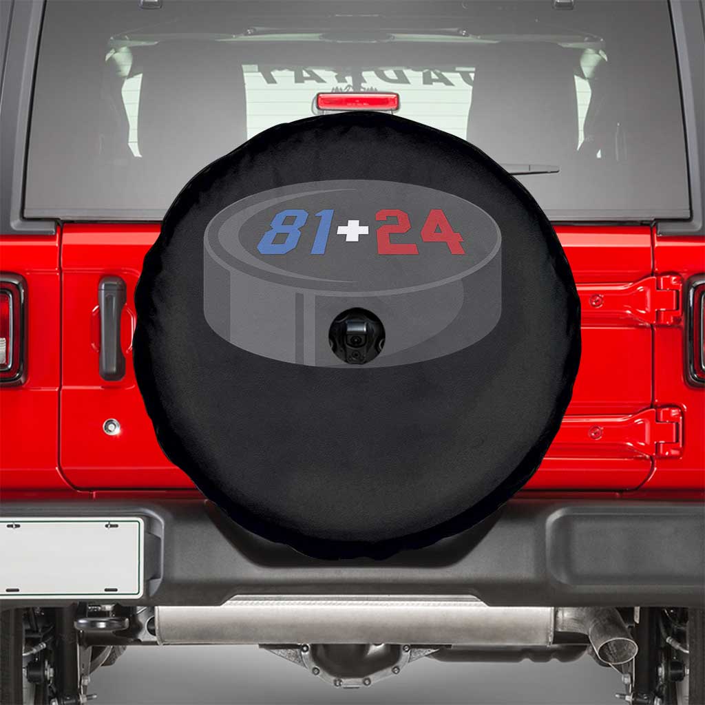 Funny Romance Hockey Lover Spare Tire Cover 24 81 Jersey Numbers Sport - Wonder Print Shop