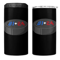 Funny Romance Hockey Lover 4 in 1 Can Cooler Tumbler 24 81 Jersey Numbers Sport - Wonder Print Shop