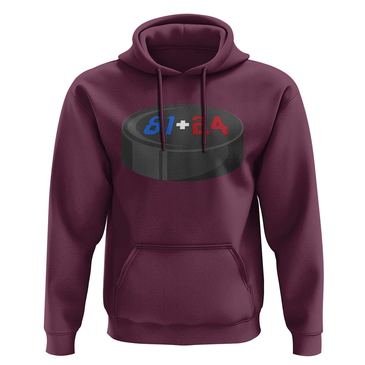 Funny Romance Hockey Lover Hoodie 24 81 Jersey Numbers Sport - Wonder Print Shop