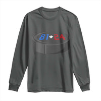 Funny Romance Hockey Lover Long Sleeve Shirt 24 81 Jersey Numbers Sport - Wonder Print Shop