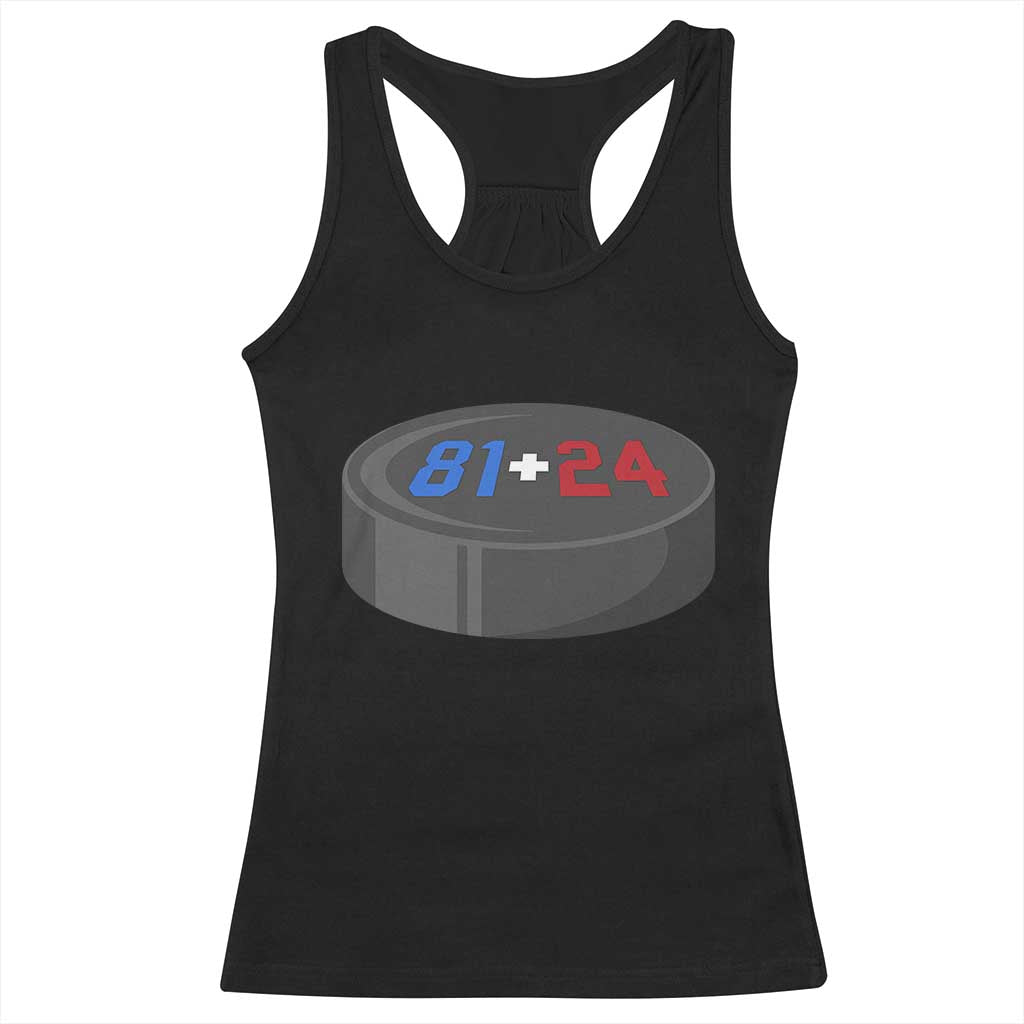 Funny Romance Hockey Lover Racerback Tank Top 24 81 Jersey Numbers Sport - Wonder Print Shop