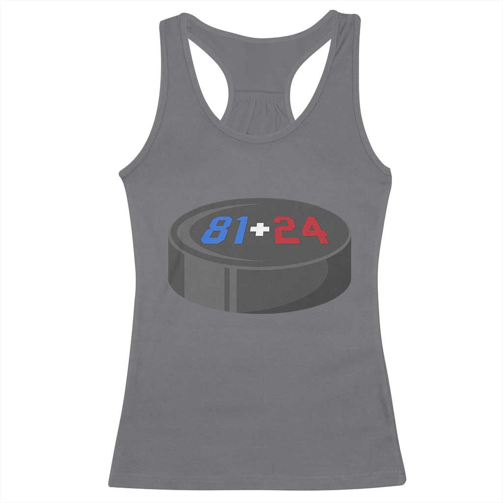Funny Romance Hockey Lover Racerback Tank Top 24 81 Jersey Numbers Sport - Wonder Print Shop