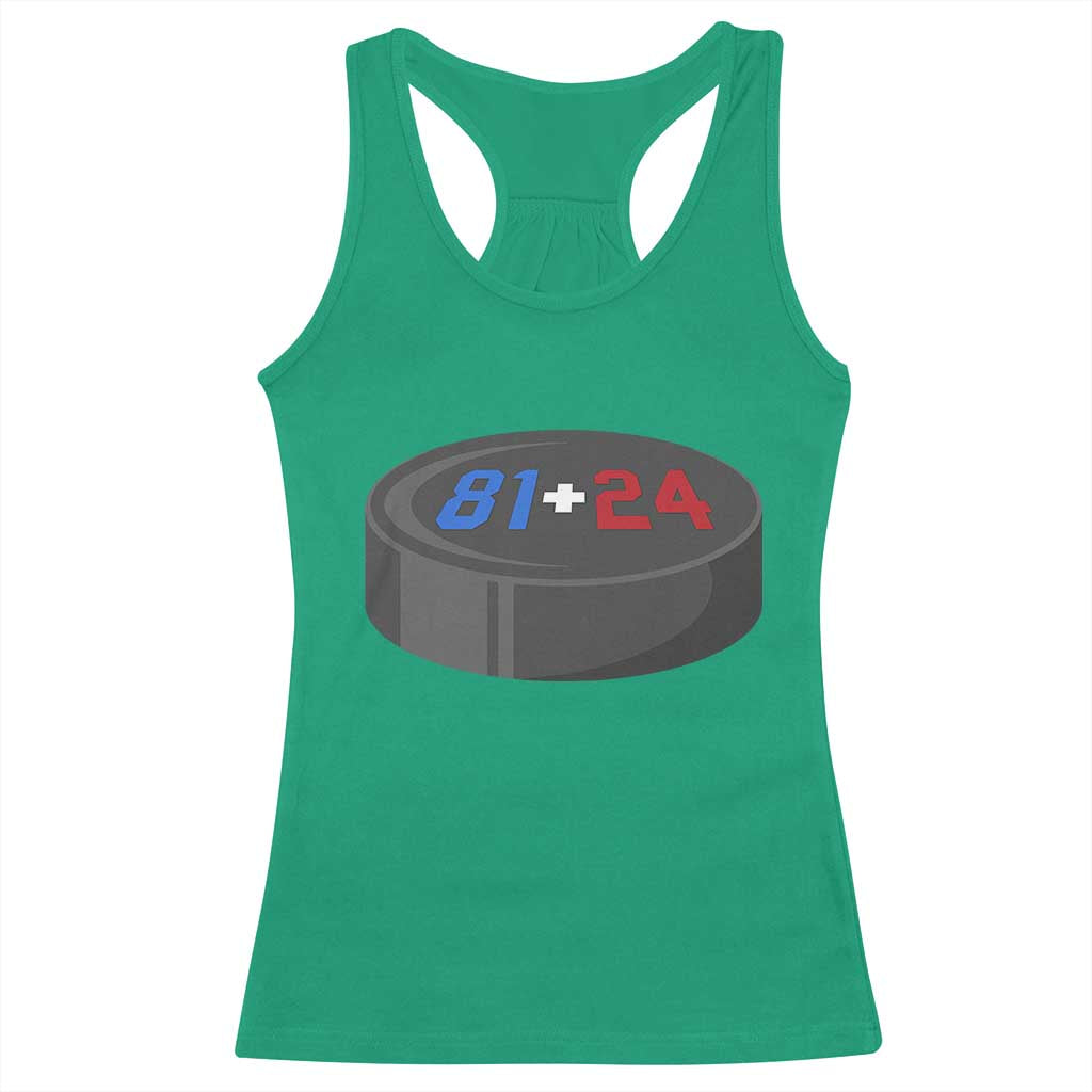 Funny Romance Hockey Lover Racerback Tank Top 24 81 Jersey Numbers Sport - Wonder Print Shop